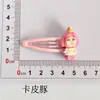 Lindo pasador de bebé llorando, pinza bb de gota de agua de dibujos animados rosa, accesorio para el cabello de niña, pinza para flequillo infantil, pinza lateral coreana al por mayor