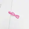 Grampo de Cabelo Laço em Forma de 8 com Laca Colorida Brilhante 6cm Acessório de Cabelo Fofo Clipa Lateral Clipa para Franja Acessório Grampo Lateral