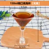 Mesa de Postres Vasos Desechables Copas para Pudín Vasos para Malteada Mousse Copas para Helado Vino Tinto Champaña Plástico Transparente