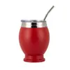 Taza Mate Personalizada W de Acero Inoxidable 304 para Mujer, Aspecto de Alta Calidad, Elegante, Portátil, Taza de Café Mini Compacta con Popote