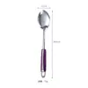 Juego de Utensilios de Cocina de Acero Inoxidable para el Hogar, Juego de Ocho Piezas Incluyendo Espátula para Cocinar, Espátula para Freír, Cuchara para Sopa, Cuchara Ranurada, Cuchara para Arroz