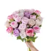 Los artículos de oferta especial se han agotado y no se repondrán.. Planta verde artificial de un solo tallo 'Rosa Fangxing' para decoración de bodas y manualidades