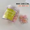 Lindo Set de Gomas para el Cabello para Niños que No Dañan el Cabello, Bandas Elásticas de Alta Elasticidad para Niñas y Bebés, Cuerdas Pequeñas para el Cabello del Tamaño de un Pulgar