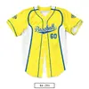 Jaqueta de baseball americana sublimada, casaco esportivo, jersey de softball, camisa de beisebol de competição para homens e mulheres, impressão personalizada