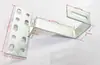 Ganchos Fotovoltaicos Galvanizados por Inmersión para Tejas Solares, Accesorios para Soportes Fotovoltaicos, Ganchos de Fijación Ajustables Simples y Dobles