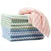Paño de Limpieza de Terciopelo Coral con Ondas de Agua, Extra Grande y Grueso, Paño de Limpieza Multiusos, Toalla para Lavar Platos, Paño de Limpieza para Cocina, Eliminador de Manchas al por Mayor