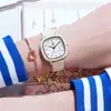 Relojes Sencillos de Moda Casual para Niñas, Reloj de Cuarzo Deportivo Multifuncional para Mujeres, Reloj de Pulsera Cuadrado Versátil y Elegante para Niños y Estudiantes de Secundaria, Minimalista, 36 mm, con Manecillas de Cuarzo de Acero Inoxidable