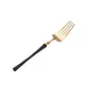 Acero inoxidable 304 cuchillo de hoja estrecha, tenedor y cuchara para uso doméstico, hotel, cuchillo y tenedor para bistec, cuchara para postre, acabado espejo, juego de cubertería occidental