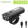 Farol de Bicicleta Cauda USB Smart Charging Farol Equipamento de Equitação de Bicicleta Farol de Bicicleta 400 Lumens