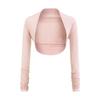 Jaqueta Cardigan Sexy e Atraente de Manga Longa para Mulheres, Novo Estilo Outono e Inverno, Cobre os Ombros, Emagrecimento, Top Cropped de Camiseta