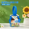 Bolsa de regalo creativa para el Día del Maestro, bolsa de lona tote de alta gama y práctica para maestros, bolsa de embalaje personalizada