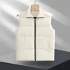 Colete de Algodão Personalizado com Logo Versão Masculina e Feminina Colete de Algodão Enchido Colete para Catering Voluntário Atividades ao Ar Livre Construção de Equipe Estampa de Colete