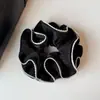 Goma elástica para el pelo de encaje de lunares casual estilo coreano para mujer, accesorio de alta gama para peinados de moño