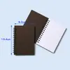 Amazon Caderno Kraft A5 com 14 Furos Caderno A6 com Dupla Espiral Caderno de Exercícios para Estudantes Bloco de Notas Atacado