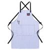 Delantal con Logo Impreso para Cocina, Tienda de Té con Leche, Restaurante, Salón de Uñas, Ropa de Trabajo de Peluquería, Uniformes de Camarero y Camarera para Hombres y Mujeres