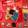 520 Regalo de San Valentín para Novia y Novia Set de Regalo Creativo Perfume Lápiz Labial Collar Regalo de Cumpleaños para Mujeres