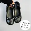 Amuletos para Zapatos Croc, Accesorios para Mujer, Clips para Zapatos DIY, Decoraciones 3D con Pedrería, Clips Desmontables, Estilo de Moda de Influencers