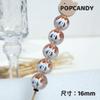 Cuentas pintadas a mano dibujos animados Flor Planeta cadena para teléfono móvil Tulipán DIY joyería hecha a mano accesorios japoneses y coreanos accesorios cuentas cuentas