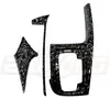 Adecuado para Honda Modelo 22 Vezel Hr-V/Hrv Modificado Volante a la Derecha Marco de Palanca de Cambios Juego Decorativo de Tres Piezas Pegatinas de Brillo ABS