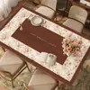 Mantel para Mesa de Comedor Estilo Nuevo 2026, Lujo Ligero y Sensación de Alta Gama, Mantel para Mesa de Centro de Sala de Estar, Impermeable, Resistente al Aceite, Resistente al Calor, Protector de Mesa