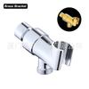 Rack de Brazo Americano de Cobre Transfronterizo para Baño con Soporte Oculto para Cabezal de Ducha, Base de Pared, Socket de Cobre Ajustable al por Mayor