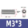 Tornillos de máquina de acero inoxidable 304 con cabeza avellanada y agujero pasante, tornillos prisioneros de acero inoxidable con cabeza hexagonal y agujero, juego completo de pernos huecos para núcleo de válvula