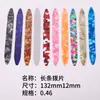 Púas de Tira de Celuloide Liuqin Yueqin Xiao Ruan Púas Ude Qin Práctica de Tocación Púas Flexibles Accesorios para Instrumentos Musicales