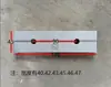 Plástico PVC de Alta Resistência ao Desgaste Moedor Pó de Bambu Painel de Parede Rodapé Moedor Faca Móvel de Liga Alta Faca Fixa Placa Dentada Casca de Arroz