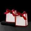 Bolsa de Mão Mini Laço Estilo Novo em Estoque, Mini Sacola de Presente, Sacola de Papel com Borda Dourada