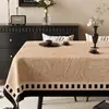 Mantel Retro Francés 2026 Estilo Nuevo Impermeable y a Prueba de Aceite Sin Lavado Cubierta para Mesa de Café Tela de Lujo Ligero Mantel de Alta Gama