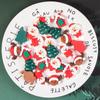Série Natalina de Desenho Animado Acessórios de Resina Papai Noel Rena diy Cola Cremosa Capa de Celular Patch Material para Acessórios de Cabelo