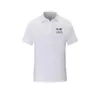 Solapa ropa de trabajo corporativa Polo de manga corta producción actividad diy publicidad grupo camisa cultural logo impreso bordado