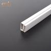 Perfil de extrusión de doble capa de tubo cuadrado de forma especial de PVC Construcción de perfil de extrusión de PVC ecológico según la imagen