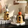 Adorno difusor de capibara lindo, diseño adorable, adecuado para escritorios, dormitorios y entradas; un gran regalo para crear una atmósfera agradable; un pequeño artículo decorativo para tu escritorio