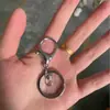 Chaveiro com fecho de lagosta galvanizado, acessório de argola de chave de metal, fecho de mola para bolsa, fivela de pendurar para bolsa de metal, pingente decorativo