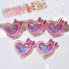 Accesorios de resina Accesorios de bricolaje Flor de zapato Taza de agua Pegatina Crema Pegamento Accesorios Tocados Pegamento AB Enchapado Cara Amor