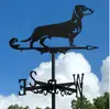 Explosiones Transfronterizas de Amazon Artesanías de Metal Pintura en Aerosol Decoración de Techos Veletas Adornos Arte de Hierro para Exteriores de Patio