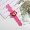 Anillo a presión para niños Muñeco de peluche de dibujos animados Pulsera para pareja Decoración creativa Accesorios para el cabello para fiestas Boda Pequeño regalo
