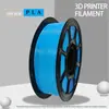 Fábrica de Origem Filamento para Impressão 3D Pla Cor Pura Ecológico Biodegradável Alta Velocidade Suave Compatibilidade com Fdm Bambu Lab 1kg