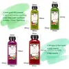 Botella Cuadrada para Bebida de Té de Leche, Botella Totalmente Transparente, Botella Popular de Plástico PET para Jugos, Botella Desechable de Plástico Reciclable