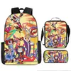 Set de 3 Piezas Mochila Escolar Marvel Circus THE AMAZING DIGITAL CIRCUS Mochila Gran Capacidad