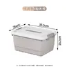 Directo del Fabricante Caja de Almacenamiento Doméstica de Gran Capacidad Caja de Almacenamiento Material Plástico PP Caja Organizadora Almacenamiento Doméstico con Tapa