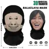 Venta al por mayor de fábrica mascarilla facial divertida máscara de burla cara divertida accesorio para la cabeza máscara de malla negra