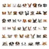 50 Pegatinas Creativas Lindas de Animales Gatos Dibujos Animados para DIY Cuaderno Equipaje Pegatinas Decorativas Impermeables Venta al por Mayor