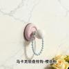 Gancho Ventosa Macaron, Gancho Fuerte Adhesivo para Entrada, Adhesivo de Alta Resistencia, No Requiere Taladro, Gadget de Gancho para Colgar Ropa en Puertas