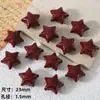 Cuentas Sueltas de Acrílico Color Rojo Cereza Corazón Lazo Nudo Abalorios Cadena para Teléfono Hecha a Mano Accesorios para el Cabello de Niños Accesorios DIY