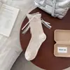 Calcetines de Malla Transpirables Calados hasta la Mitad de la Pantorrilla para Mujer, Estilo Delgado de Primavera y Verano, Estilo Dulce Coreano, Cómodos y Versátiles Calcetines Largos JK
