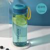 Vaso de agua de plástico Fuguang, hervidor deportivo para fitness para niños y estudiantes, verano, simple, con cuerda, compacto, portátil, al por mayor