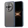 Capa de celular semi-transparente fosca adequada para Huawei MATE80, com toque de pele MATE80PROMAX, antichoque, modelo de exportação