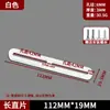 Suporte de Ângulo Espesso de Aço Inoxidável com Furo Longo Ajustável Cabeça Dupla Móvel Fixador Conector de Ângulo Reto 90 Graus Suporte de Placa Reta em Forma de L